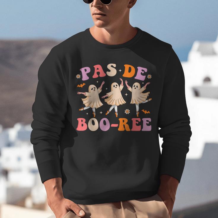 Pas De BOO-Rée Ballet Ghost Dancer Dance Teacher Halloween Unisex Sweatshirt, funny gift Pas De BOO-Rée Ballet Ghost Dancer Dance Teacher Halloween Unisex Sweatshirt, funny gift