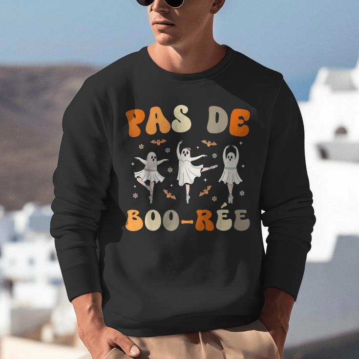 Pas De Boo-Rée Ghost Ballet Dancer Halloween Dance Teacher Unisex Sweatshirt, funny gift Pas De Boo-Rée Ghost Ballet Dancer Halloween Dance Teacher Unisex Sweatshirt, funny gift