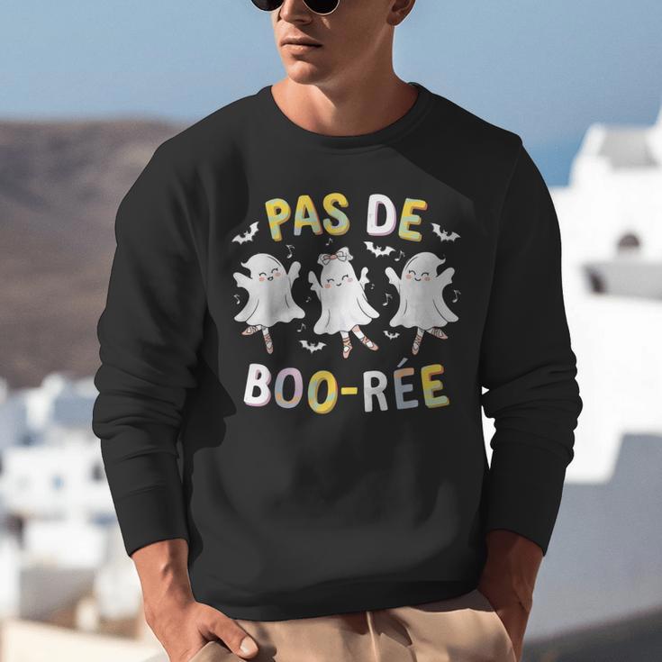 Pas De BOO-Rée Ghost Ballet Dancer Halloween Dance Teacher Unisex Sweatshirt, funny gift Pas De BOO-Rée Ghost Ballet Dancer Halloween Dance Teacher Unisex Sweatshirt, funny gift