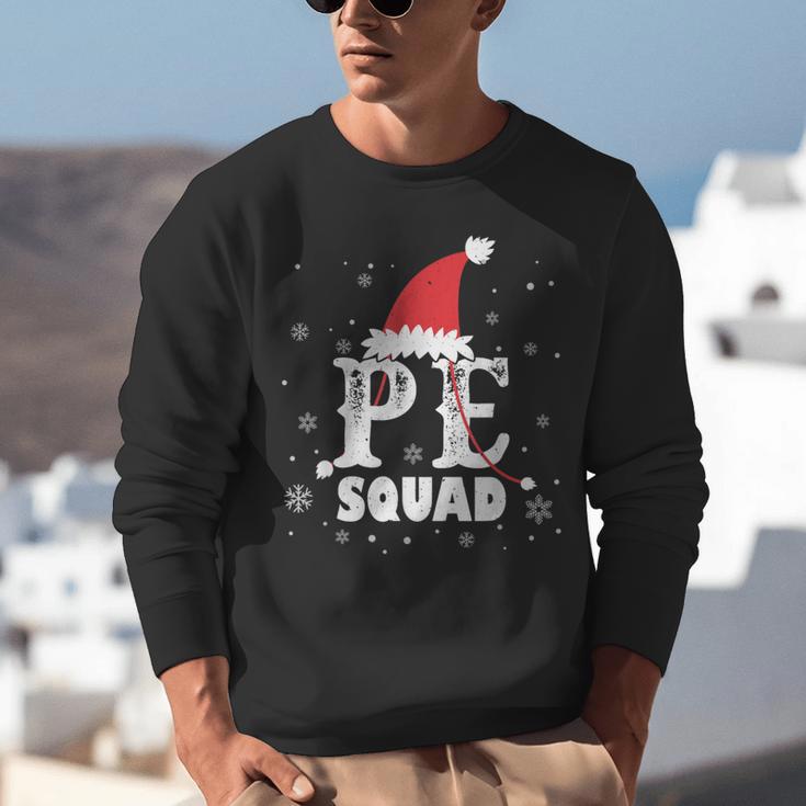 PE Squad Christmas PE Teacher Matching Xmas Unisex Sweatshirt, Pe Teacher Sweatshirts, funny gift PE Squad Christmas PE Teacher Matching Xmas Unisex Sweatshirt, Pe Teacher Sweatshirts, funny gift