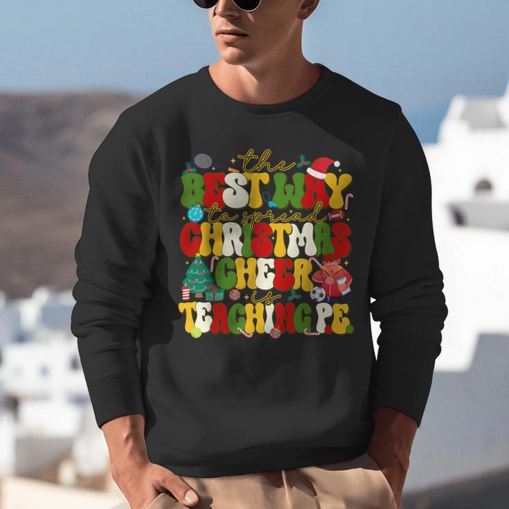 PE Teacher Christmas Holiday Unisex Sweatshirt, Pe Teacher Sweatshirts, funny gift