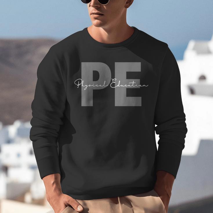 Physical Education PE Teacher Phys Ed Student Grad Unisex Sweatshirt, Pe Teacher Sweatshirts, funny gift Physical Education PE Teacher Phys Ed Student Grad Unisex Sweatshirt, Pe Teacher Sweatshirts, funny gift
