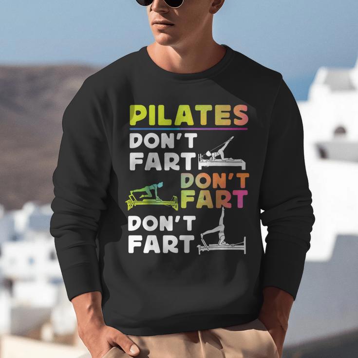 Pilates Instructor Teacher Watercolor Pilates Don't Fart Men Women Kids Unisex Sweatshirt, funny gift Pilates Instructor Teacher Watercolor Pilates Don't Fart Men Women Kids Unisex Sweatshirt, funny gift