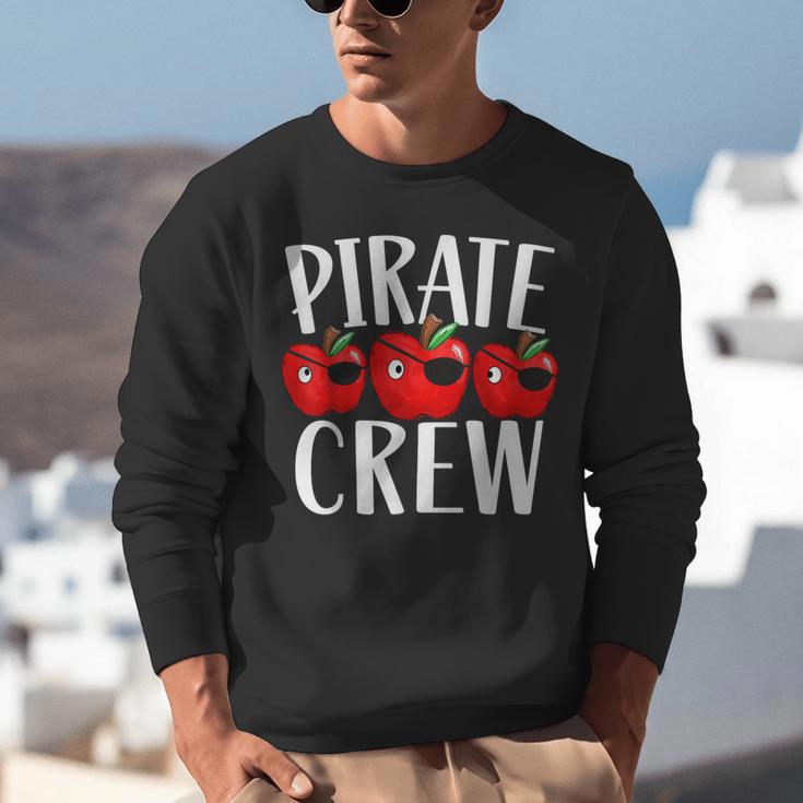 Pirate Crew Pirate Teacher Team Squad Talk Like A Pirate Day For Men Women Kids Unisex Sweatshirt, funny gift Pirate Crew Pirate Teacher Team Squad Talk Like A Pirate Day For Men Women Kids Unisex Sweatshirt, funny gift
