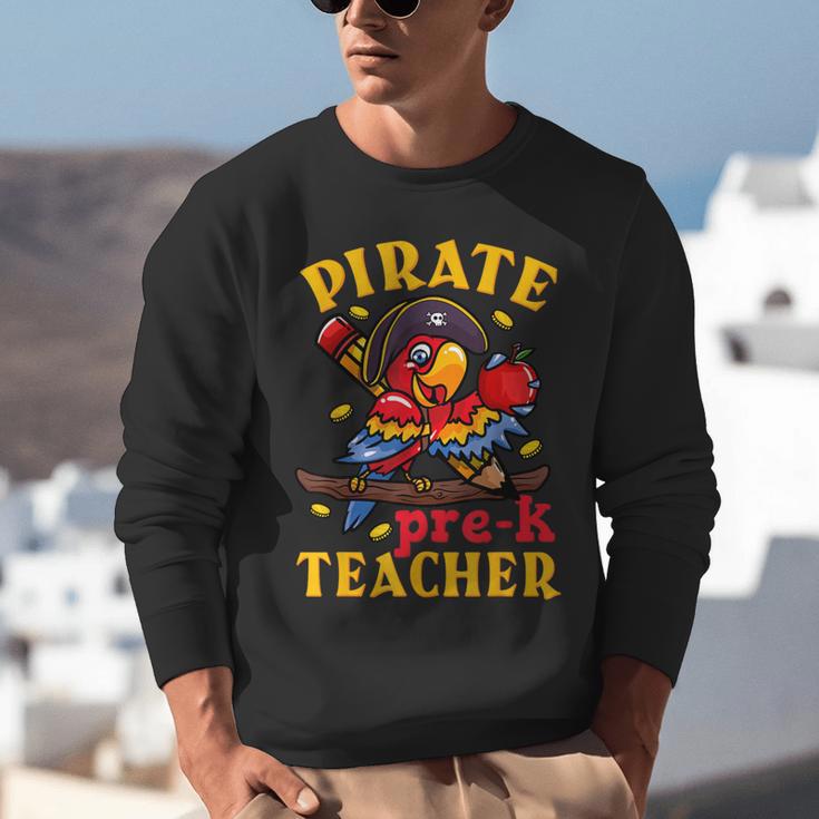 Pirate Pre-K Teacher Preschool Halloween Unisex Sweatshirt, funny gift Pirate Pre-K Teacher Preschool Halloween Unisex Sweatshirt, funny gift