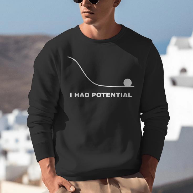 I Had Potential Physics Science Physics Teachers Students Unisex Sweatshirt, Science Teacher Sweatshirts, funny gift