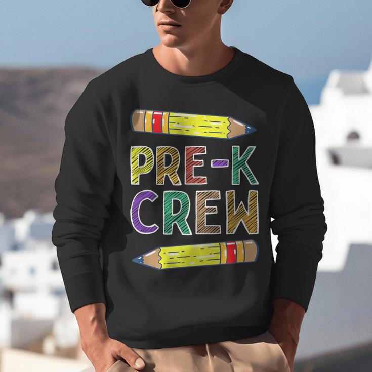 Pre-K Crew PreK Teachers Back To School Unisex Sweatshirt, funny gift Pre-K Crew PreK Teachers Back To School Unisex Sweatshirt, funny gift