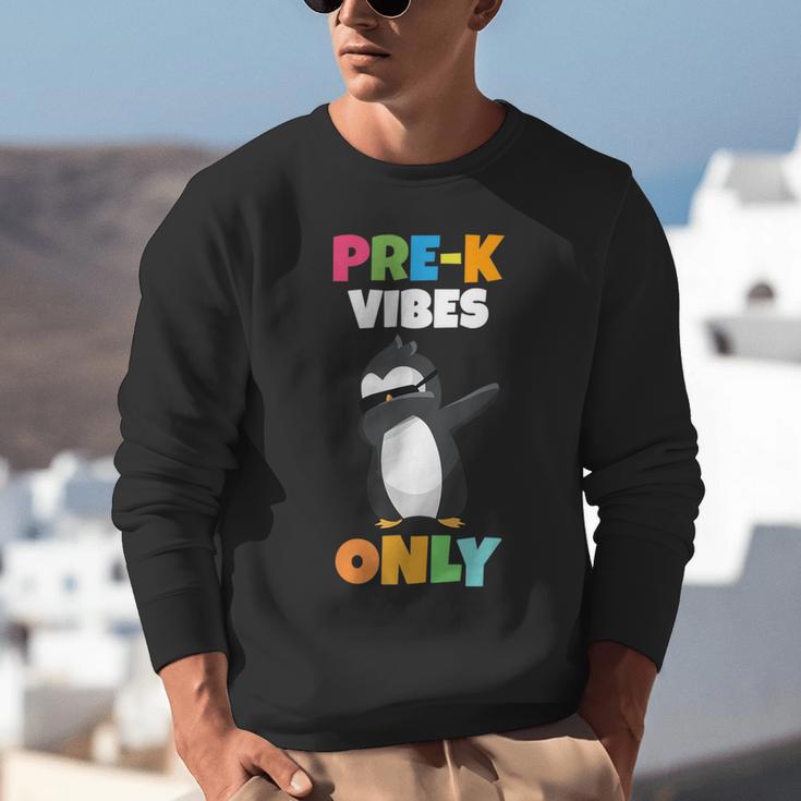 Pre-K Vibes Only Penguin Teachers Kids Back To School Unisex Sweatshirt, funny gift Pre-K Vibes Only Penguin Teachers Kids Back To School Unisex Sweatshirt, funny gift