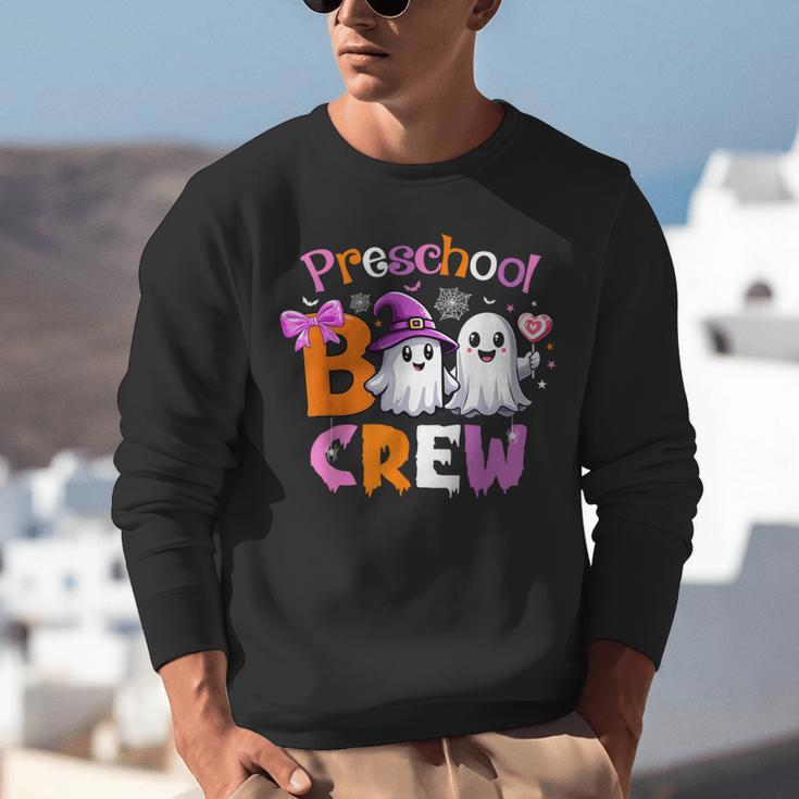 Preschool Boo Crew Preschool Halloween Costume Teacher Kid Unisex Sweatshirt, funny gift