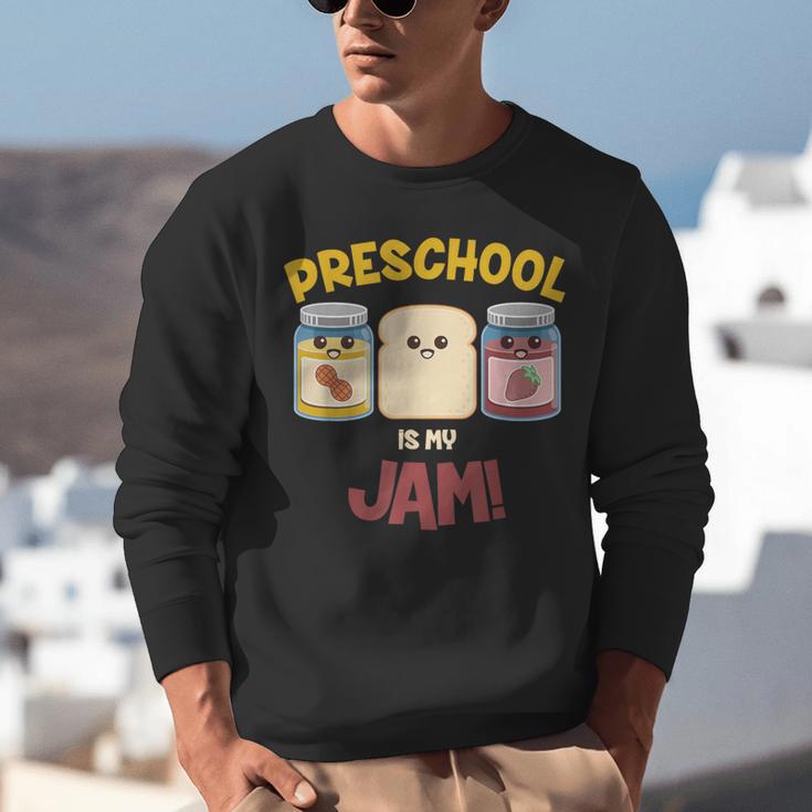 Preschool Is My Jam Teacher Shirt Unisex Sweatshirt, funny gift Preschool Is My Jam Teacher Shirt Unisex Sweatshirt, funny gift