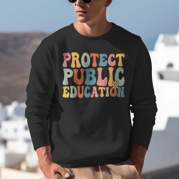 Protect Public Education Public Teacher School Unisex Sweatshirt, funny gift