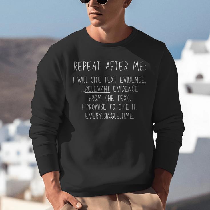 Prove It Cite Text Evidence English Students Teachers Unisex Sweatshirt, English Teacher Sweatshirts, funny gift Prove It Cite Text Evidence English Students Teachers Unisex Sweatshirt, English Teacher Sweatshirts, funny gift