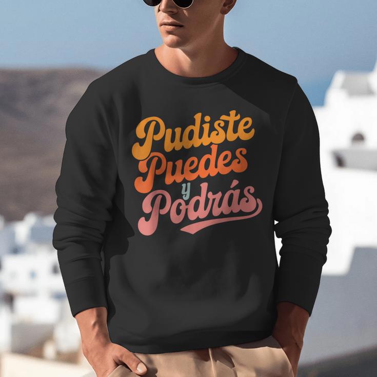 Pudiste Puedes Podras Maestra Spanish Teacher Unisex Sweatshirt, funny gift Pudiste Puedes Podras Maestra Spanish Teacher Unisex Sweatshirt, funny gift