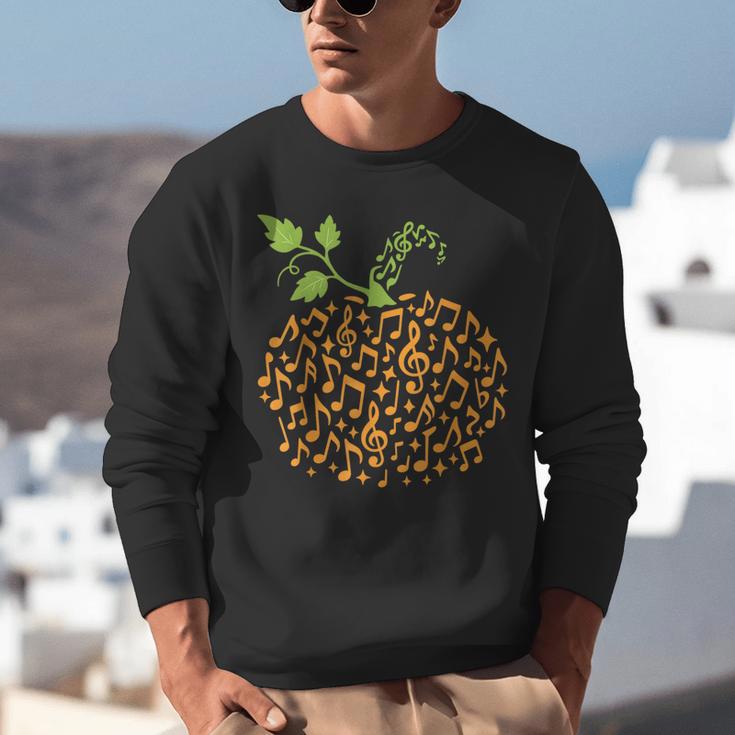 Pumpkin Music Notes Fall Teacher Autumn Halloween Unisex Sweatshirt, funny gift Pumpkin Music Notes Fall Teacher Autumn Halloween Unisex Sweatshirt, funny gift