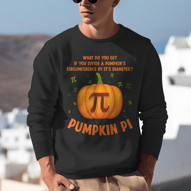Pumpkin Pie Pi Math Teacher Shirt Halloween Men Adult Unisex Sweatshirt, funny gift