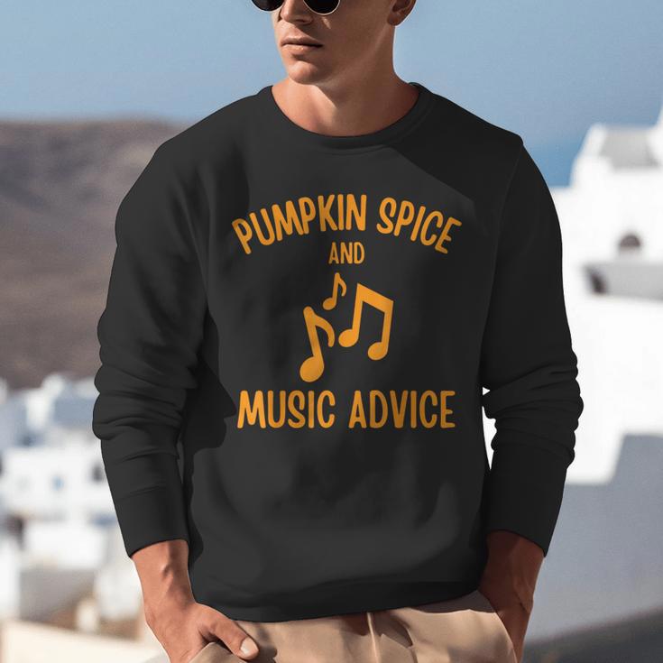 Pumpkin Spice And Music Advice Music Teacher Halloween Unisex Sweatshirt, funny gift Pumpkin Spice And Music Advice Music Teacher Halloween Unisex Sweatshirt, funny gift