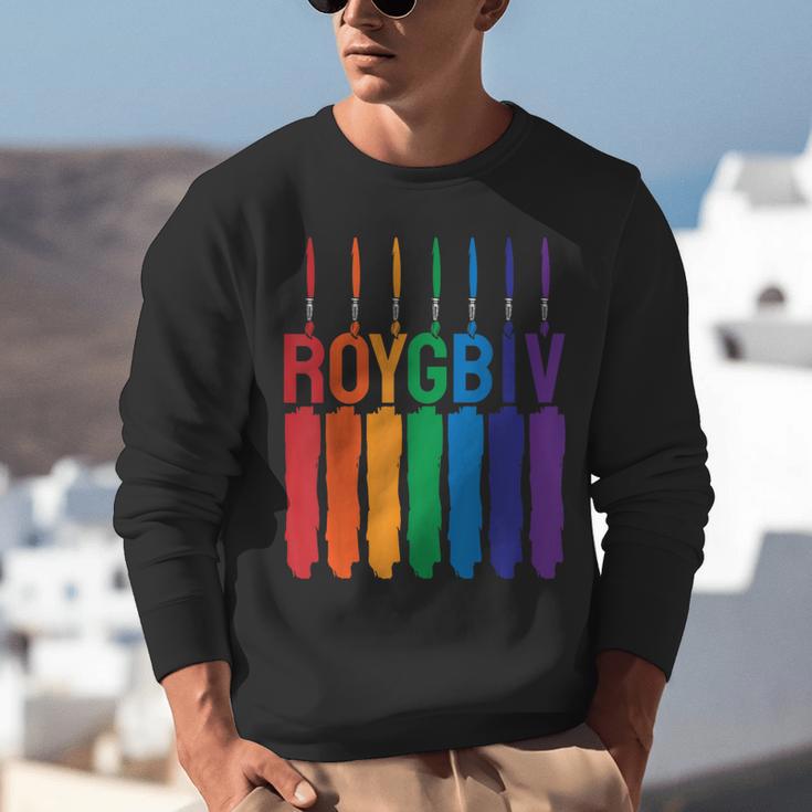 Rainbow Roygbiv Kids Artist Costume Art Teacher Unisex Sweatshirt, funny gift Rainbow Roygbiv Kids Artist Costume Art Teacher Unisex Sweatshirt, funny gift