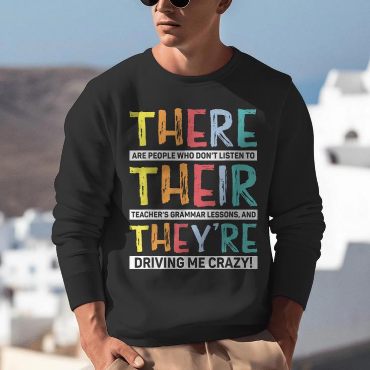 There Their They’Re Grammar Joke For English Teacher Student Unisex Sweatshirt, English Teacher Sweatshirts, funny gift There Their They’Re Grammar Joke For English Teacher Student Unisex Sweatshirt, English Teacher Sweatshirts, funny gift
