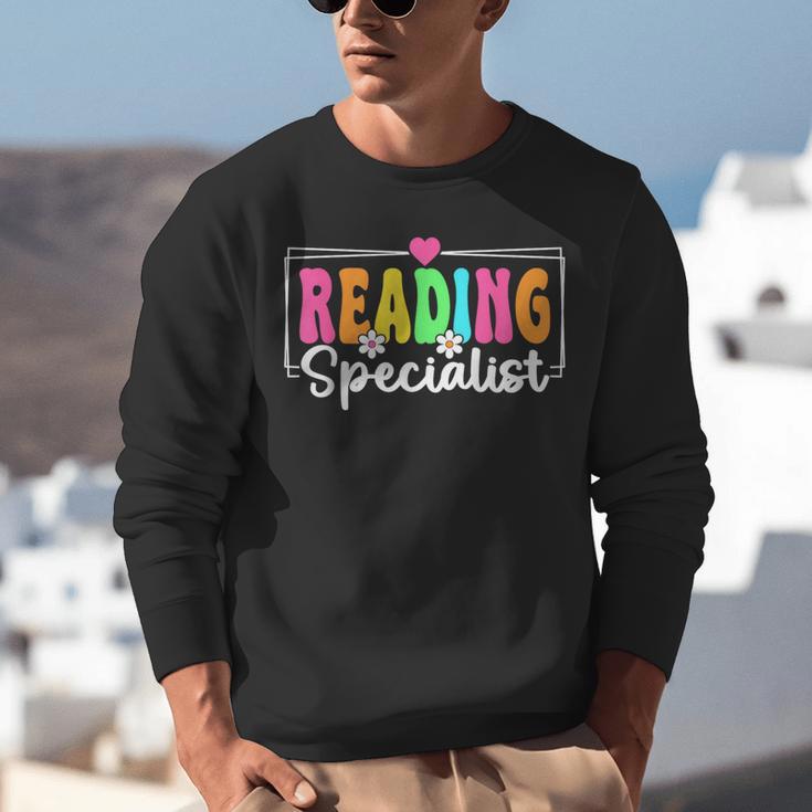 Reading Specialist Back To School Reading Teacher Unisex Sweatshirt, funny gift