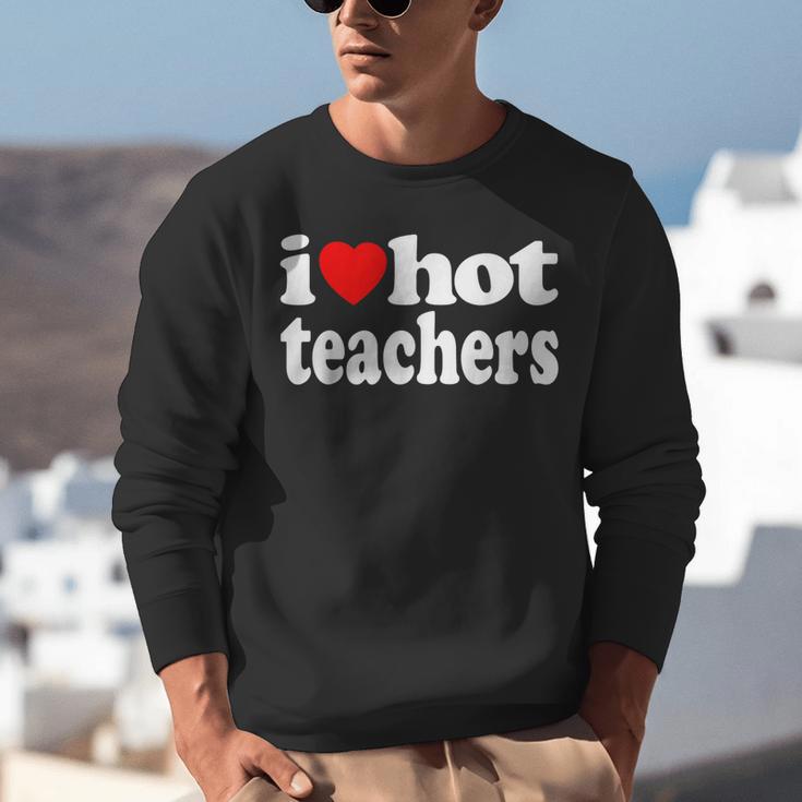 Retro I Love Hot Teachers Vintage I Heart Hot Teacher Men Women Girls Kids Unisex Sweatshirt, funny gift Retro I Love Hot Teachers Vintage I Heart Hot Teacher Men Women Girls Kids Unisex Sweatshirt, funny gift