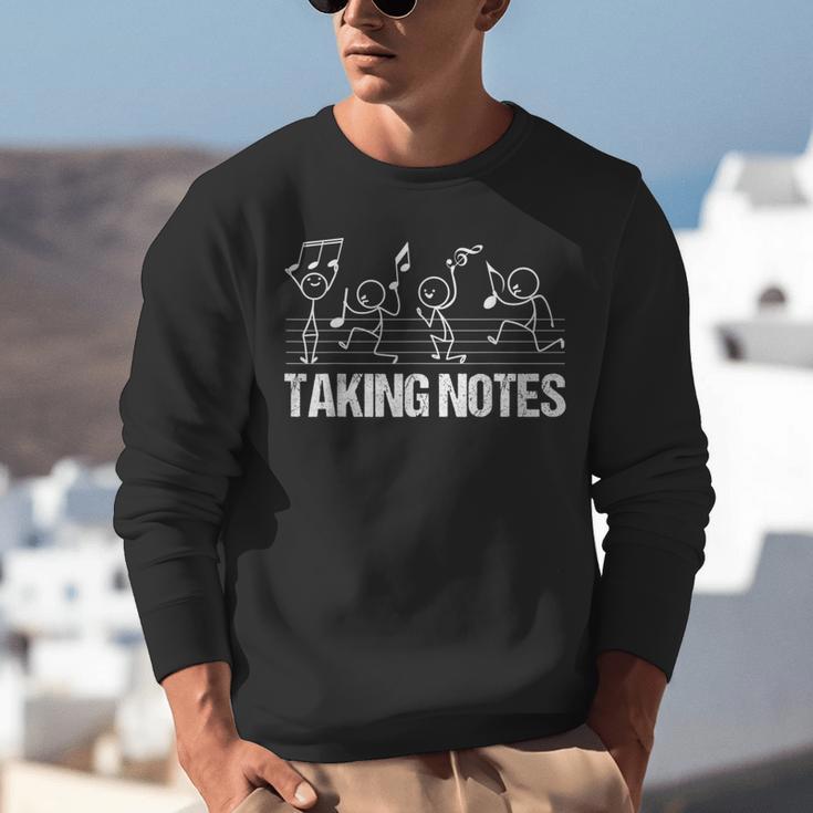 Retro Vintage Musical Taking Notes Teachers Music Love Unisex Sweatshirt, funny gift Retro Vintage Musical Taking Notes Teachers Music Love Unisex Sweatshirt, funny gift