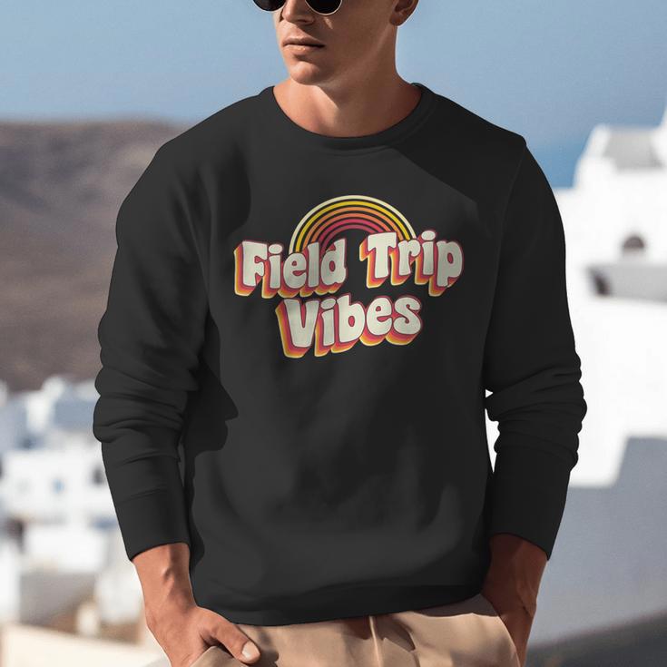 School Bus Trip Vibes Students Teachers Students Field Trip For Men Women Kids Unisex Sweatshirt, funny gift School Bus Trip Vibes Students Teachers Students Field Trip For Men Women Kids Unisex Sweatshirt, funny gift