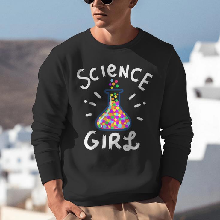 Science Girl Chemistry Biology Student Teacher Unisex Sweatshirt, Science Teacher Sweatshirts, funny gift