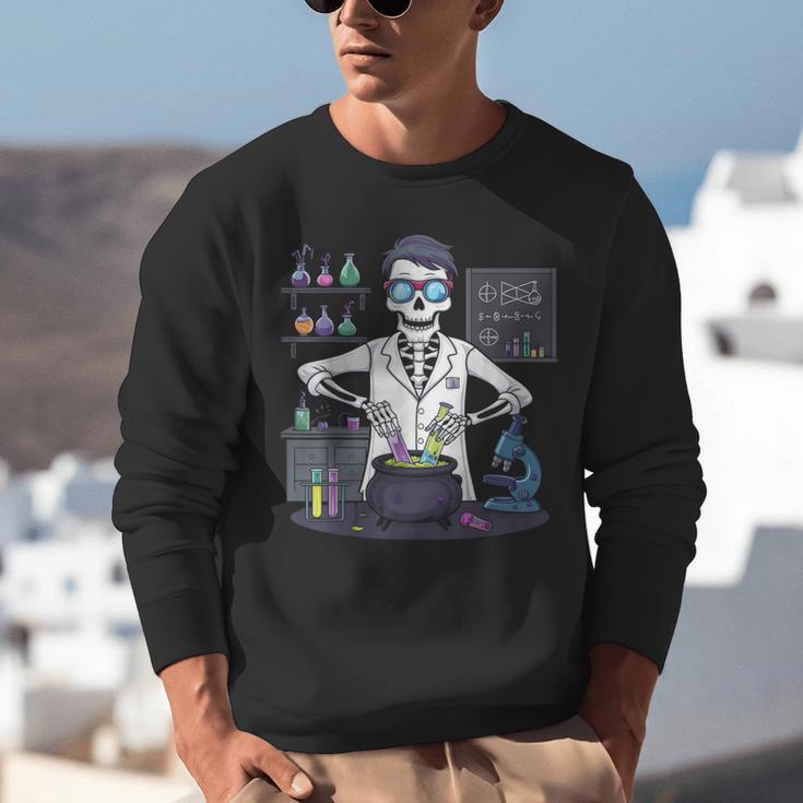 Science Teacher Halloween Skeleton Scientist Chemistry Unisex Sweatshirt, Science Teacher Sweatshirts, funny gift Science Teacher Halloween Skeleton Scientist Chemistry Unisex Sweatshirt, Science Teacher Sweatshirts, funny gift