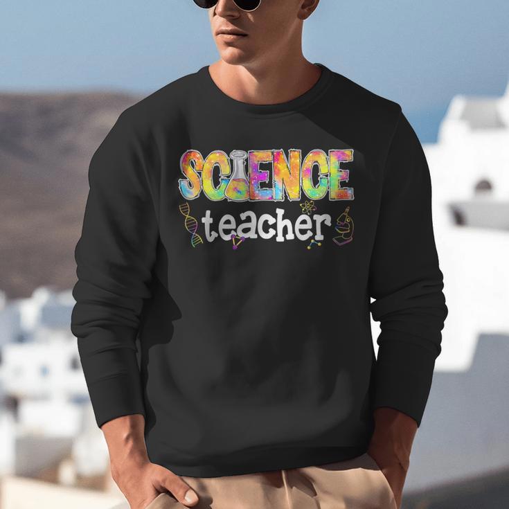 Science Teacher Tie Dye Science Teaching Back To School Unisex Sweatshirt, Science Teacher Sweatshirts, funny gift Science Teacher Tie Dye Science Teaching Back To School Unisex Sweatshirt, Science Teacher Sweatshirts, funny gift