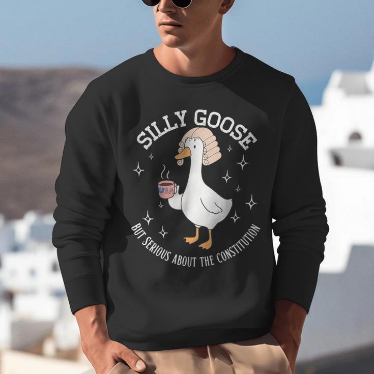 Silly Goose Constitution History Teacher Middle School Unisex Sweatshirt, History Teacher Sweatshirts, funny gift Silly Goose Constitution History Teacher Middle School Unisex Sweatshirt, History Teacher Sweatshirts, funny gift