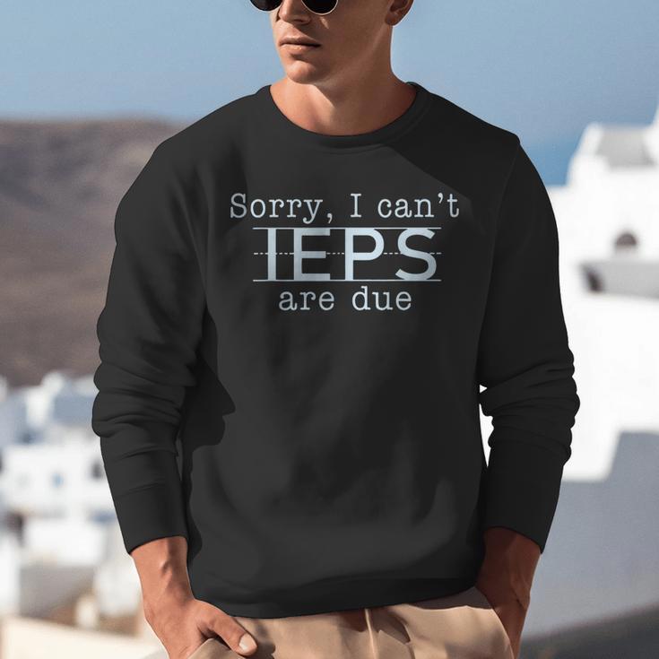 Sorry I Can't IEPS Are Due Special Education Teacher For Men Women Unisex Sweatshirt, funny gift Sorry I Can't IEPS Are Due Special Education Teacher For Men Women Unisex Sweatshirt, funny gift