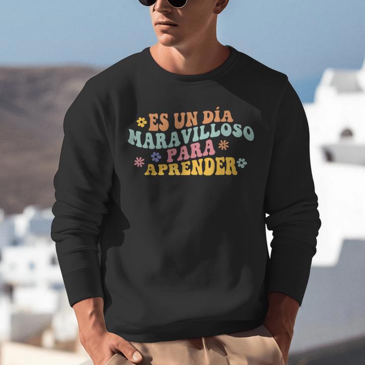 Spanish Teacher Dual Language Bilingual Teacher Cute Preppy Unisex Sweatshirt, funny gift Spanish Teacher Dual Language Bilingual Teacher Cute Preppy Unisex Sweatshirt, funny gift