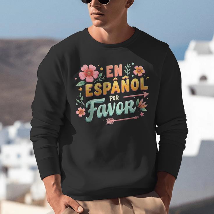 Spanish Teacher Maestra Dimelo En Espanol Por Favor Unisex Sweatshirt, funny gift Spanish Teacher Maestra Dimelo En Espanol Por Favor Unisex Sweatshirt, funny gift