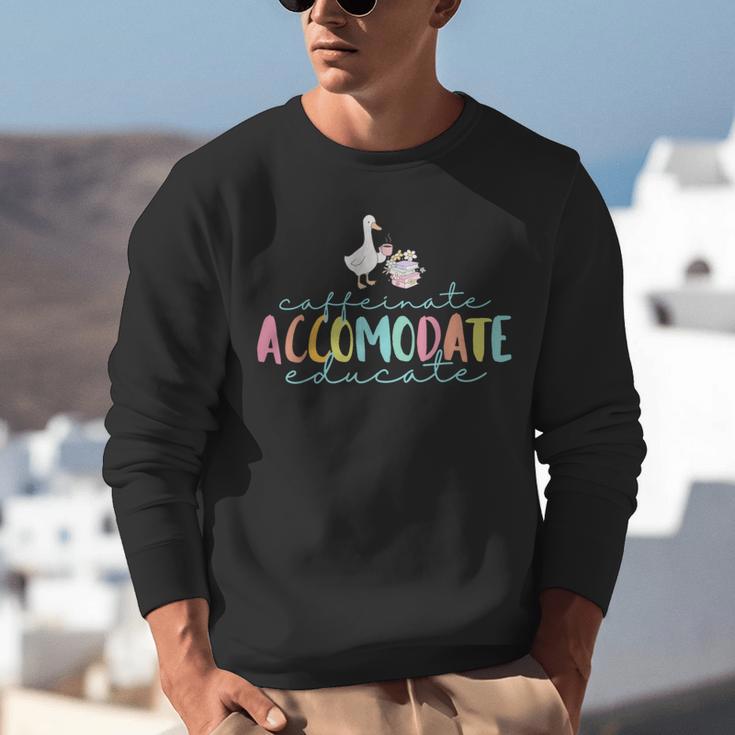 SPED Dream Team Teachers Special Education Silly Goose Unisex Sweatshirt, funny gift SPED Dream Team Teachers Special Education Silly Goose Unisex Sweatshirt, funny gift