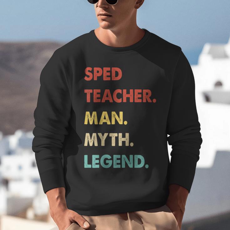Sped Teacher Man Myth Legend Unisex Sweatshirt, funny gift