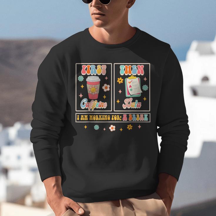 SPED Teacher Special Education First Coffee Then Data For Men Women Unisex Sweatshirt, funny gift SPED Teacher Special Education First Coffee Then Data For Men Women Unisex Sweatshirt, funny gift
