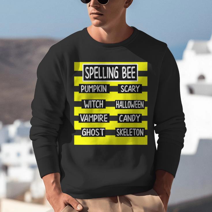 Spelling Bee Pun Halloween Costume For Teachers Unisex Sweatshirt, funny gift Spelling Bee Pun Halloween Costume For Teachers Unisex Sweatshirt, funny gift