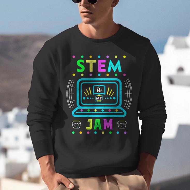 STEM Teacher Shirt STEM Teacher Tshirts STEM Is My Jam Unisex Sweatshirt, funny gift