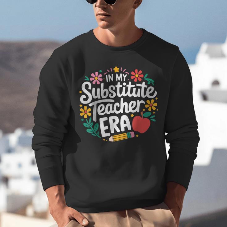 In My Substitute Teacher Era Unisex Sweatshirt, funny gift