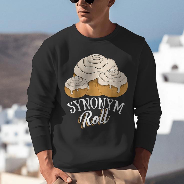 Synonym Roll Teacher And Grammar Geeks Pun For Men Women Kids Unisex Sweatshirt, funny gift Synonym Roll Teacher And Grammar Geeks Pun For Men Women Kids Unisex Sweatshirt, funny gift