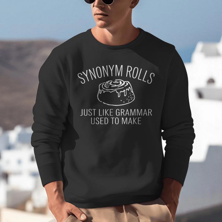Synonym Rolls Book Lover English Teacher Grammar Unisex Sweatshirt, English Teacher Sweatshirts, funny gift Synonym Rolls Book Lover English Teacher Grammar Unisex Sweatshirt, English Teacher Sweatshirts, funny gift
