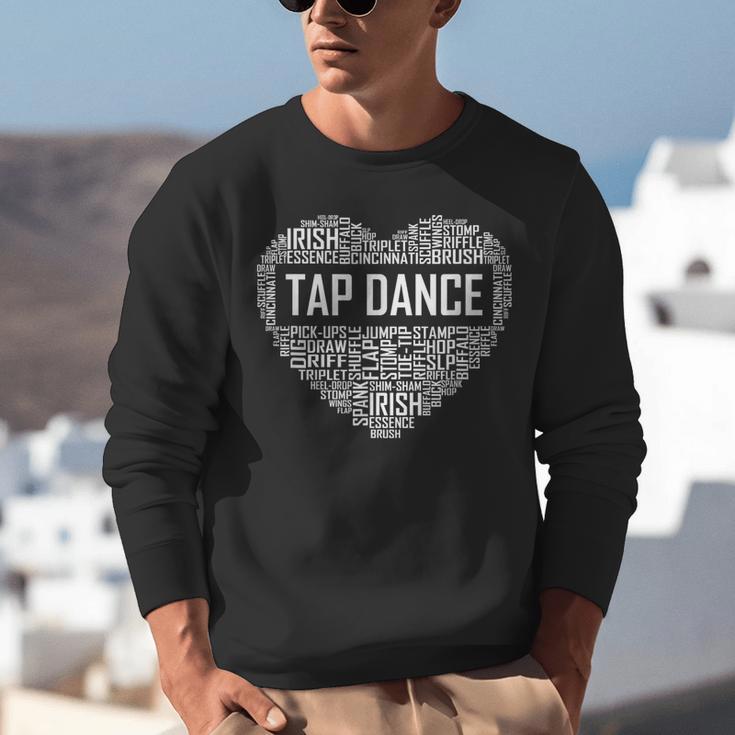 Tap Dance Heart Lover Tap Dancer Dancing Teacher For Men Women Girls Kids Unisex Sweatshirt, funny gift Tap Dance Heart Lover Tap Dancer Dancing Teacher For Men Women Girls Kids Unisex Sweatshirt, funny gift
