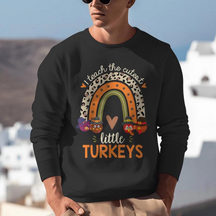 I Teach The Cutest Little Turkeys Thanksgiving Teacher Men Women Girls Kids Unisex Sweatshirt, funny gift I Teach The Cutest Little Turkeys Thanksgiving Teacher Men Women Girls Kids Unisex Sweatshirt, funny gift