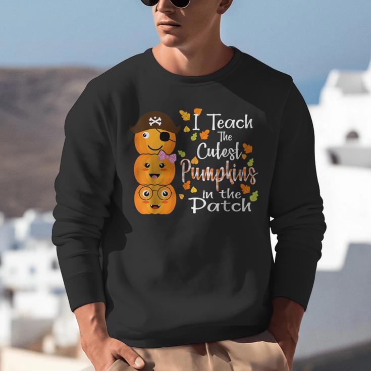 I Teach The Cutest Pumpkins Halloween Shirt For Teachers Unisex Sweatshirt, funny gift I Teach The Cutest Pumpkins Halloween Shirt For Teachers Unisex Sweatshirt, funny gift
