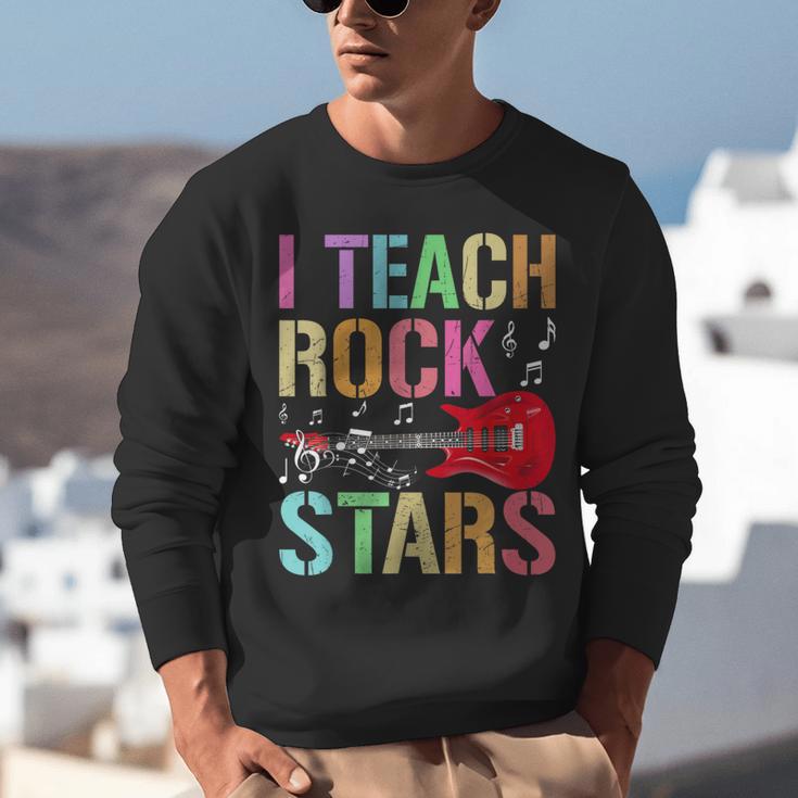 I Teach Rockstars Band Vibes Teacher Rocks My Music Teaching Unisex Sweatshirt, funny gift I Teach Rockstars Band Vibes Teacher Rocks My Music Teaching Unisex Sweatshirt, funny gift
