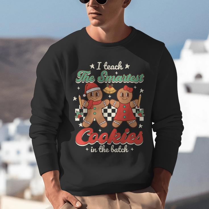 I Teach The Smartest Cookies In The Batch Teacher Christmas For Men Women Kids Unisex Sweatshirt, funny gift I Teach The Smartest Cookies In The Batch Teacher Christmas For Men Women Kids Unisex Sweatshirt, funny gift