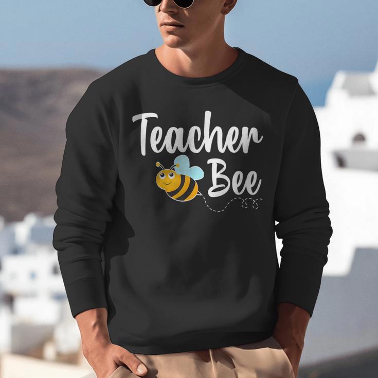 Teacher Bee Bumblebee Back To School Unisex Sweatshirt, funny gift Teacher Bee Bumblebee Back To School Unisex Sweatshirt, funny gift