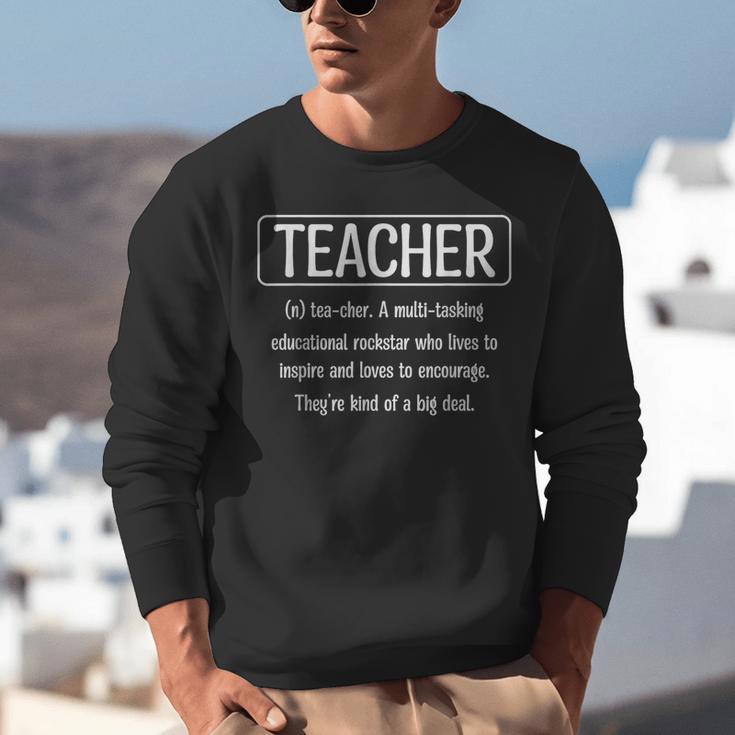 Teacher Definition Teacher Unisex Sweatshirt, funny gift Teacher Definition Teacher Unisex Sweatshirt, funny gift