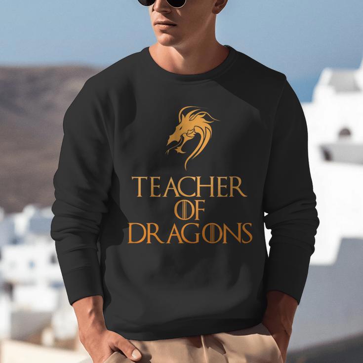 Teacher Of Dragons For Teachers Top Tee T-Shirt Unisex Sweatshirt, funny gift