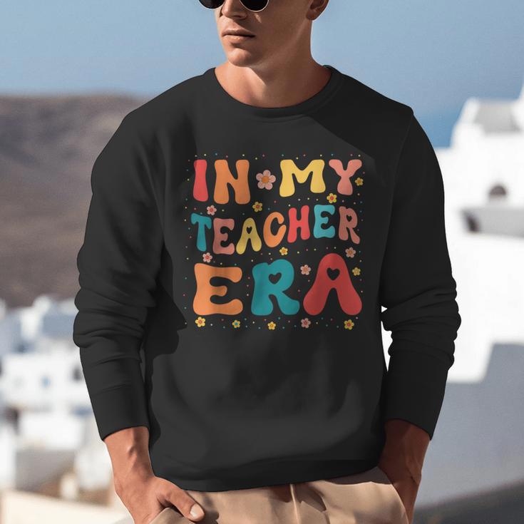 In My Teacher Era First Day Of School Back To School Retro Unisex Sweatshirt, funny gift In My Teacher Era First Day Of School Back To School Retro Unisex Sweatshirt, funny gift